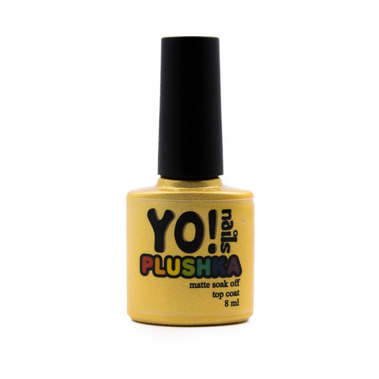 Матовий топ YO!Nails PLUSHKA, 8 мл
