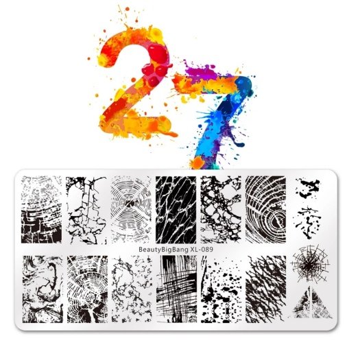 Пластина для стемпінгу BeautyBigBang XL-089