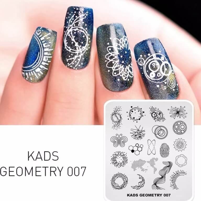 Пластина для стемпінгу KADS GE 007