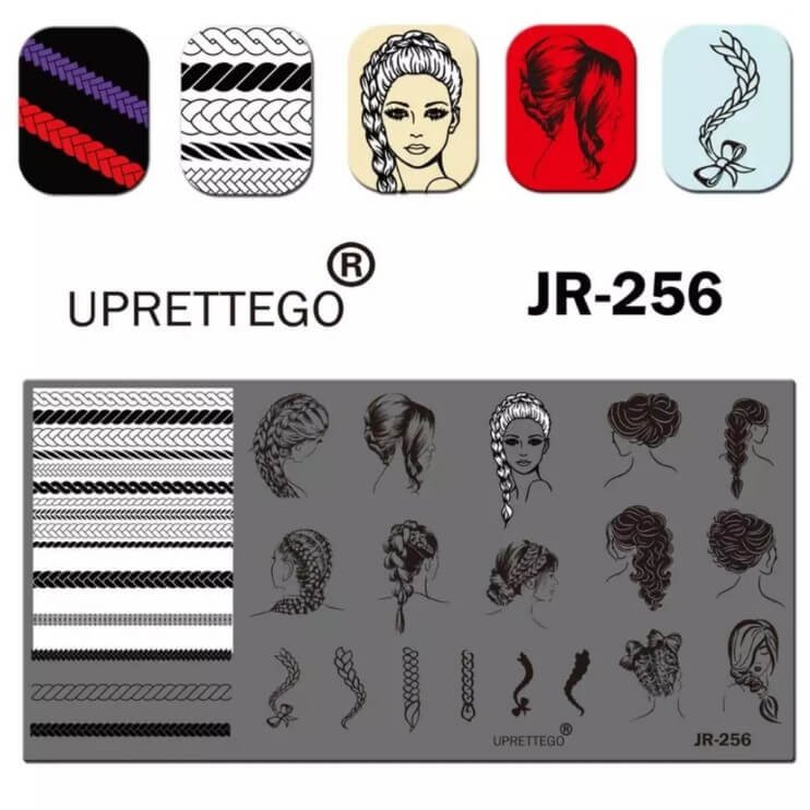пластина jr Пластина для стемпінгу JR-256
