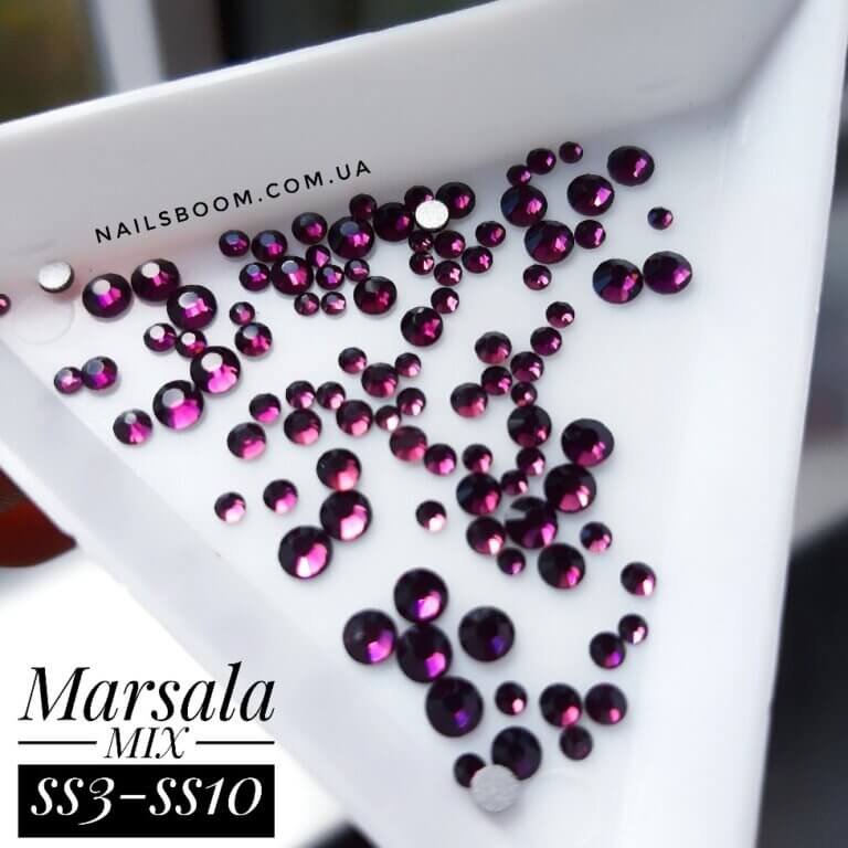 Камінці Marsala ss3-ss10, 100 шт