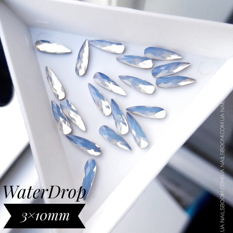 Стразы WaterDrop Opal 3×10 мм, 10 шт