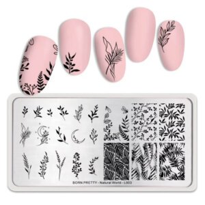 Пластина Born Pretty Natural World L003