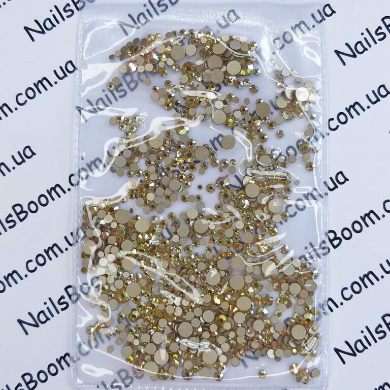 Камінці Gold AB ss3-ss12, 1440 шт