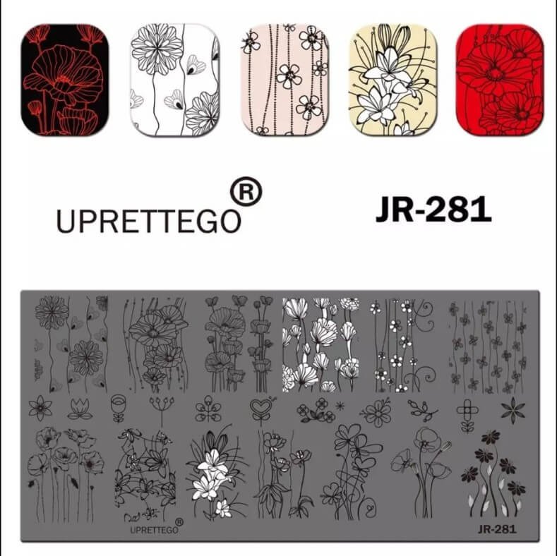 Пластина для стемпінгу JR-281