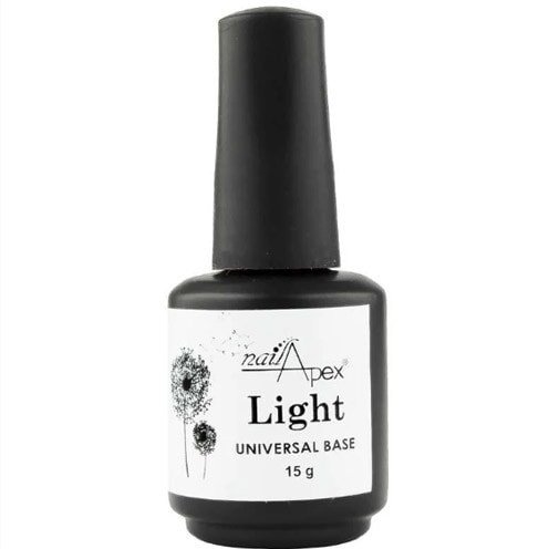 Базове покриття для нігтів NailApex Base Light, 15 мл