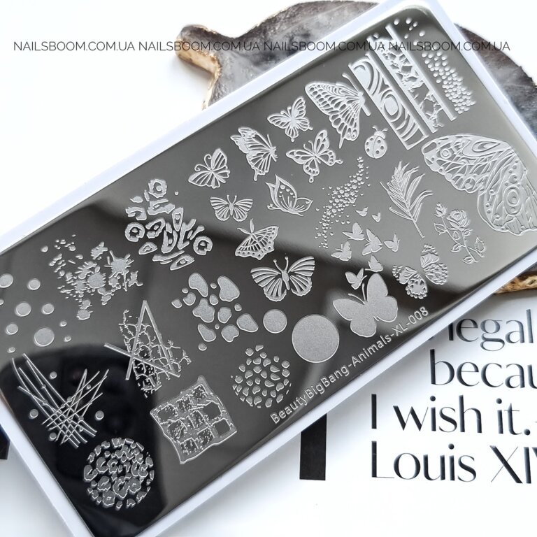 Пластина для стемпінгу BeautyBigBang Animals XL-008