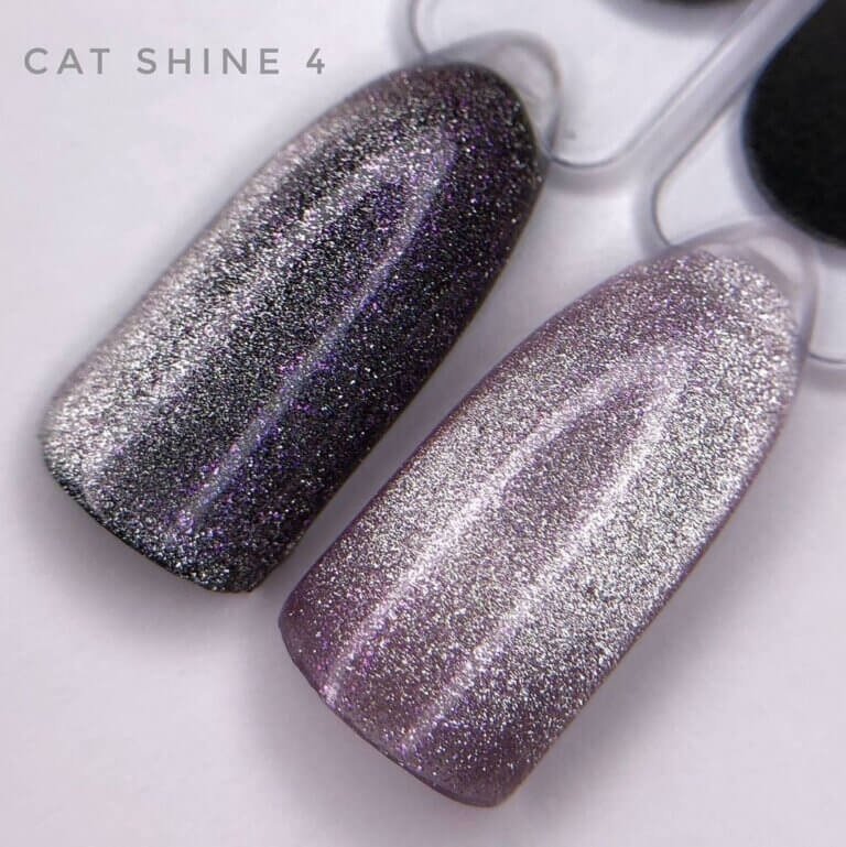 Гель-лак котяче око Saga Cat Shine 4, 8 мл