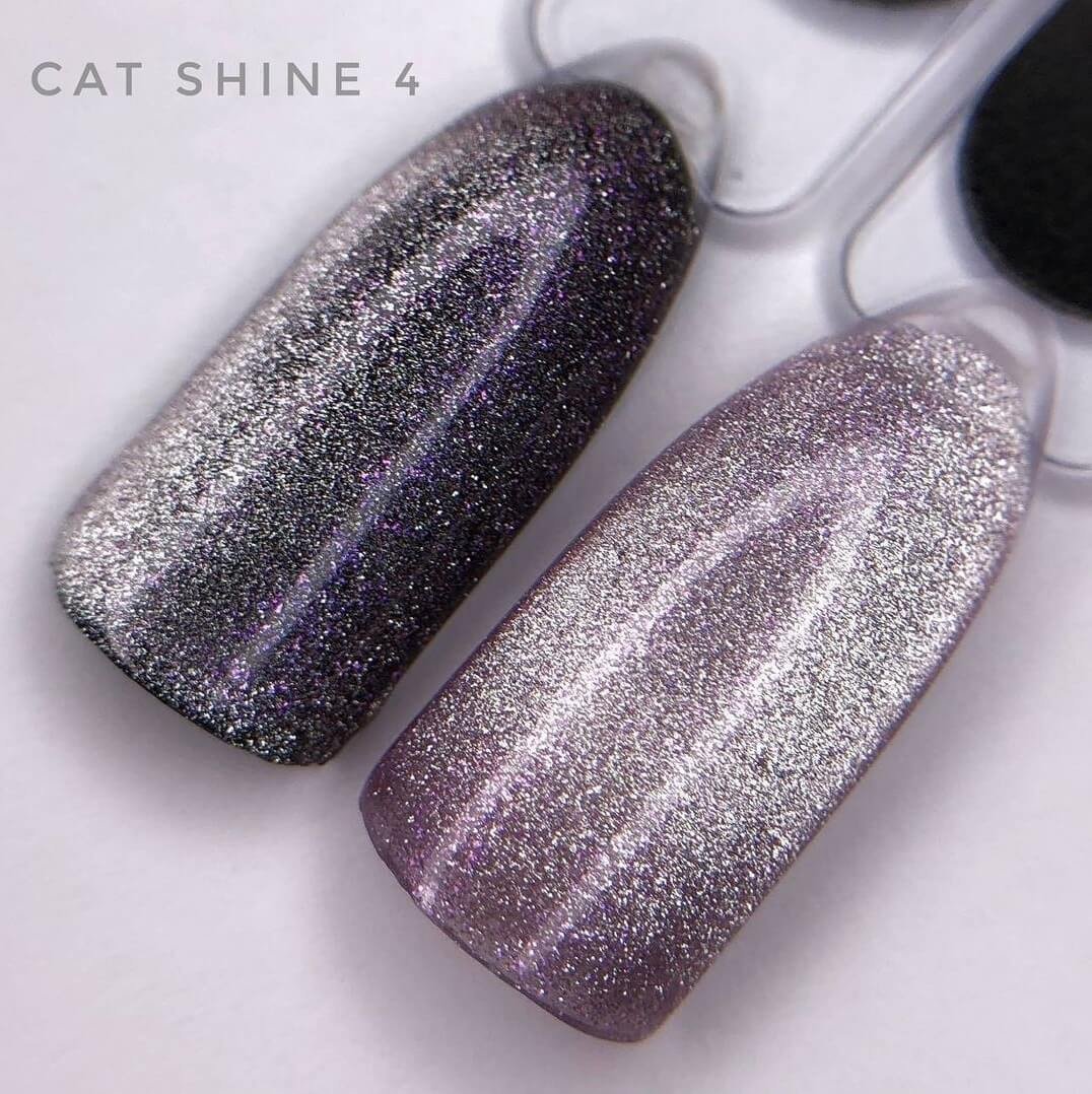 Гель-лак котяче око Saga Cat Shine 4, 8 мл