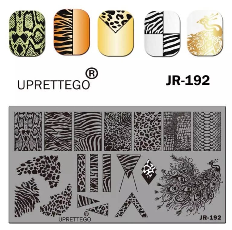 Пластина для стемпінгу JR-192