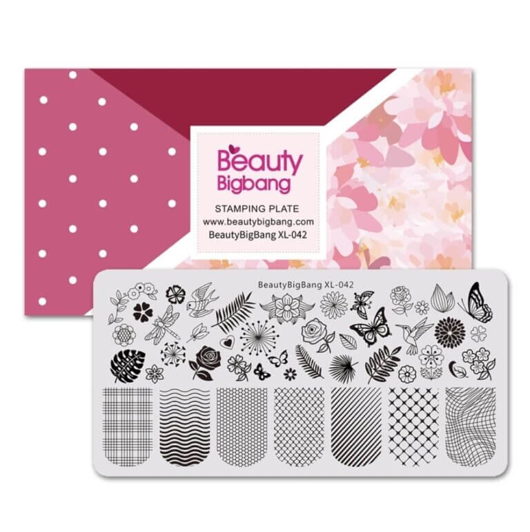 Пластина bbb42 Пластина для стемпінгу BeautyBigBang XL-042