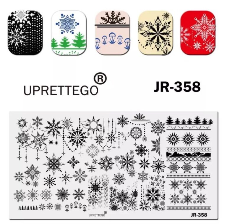 Пластина для стемпінгу JR-358