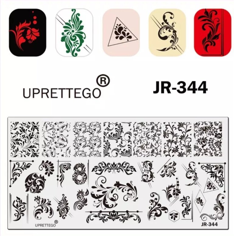 Пластинаа Пластина для стемпінгу JR-344