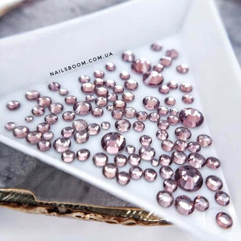 Камінці Light Pink ss3-ss16, 100 шт