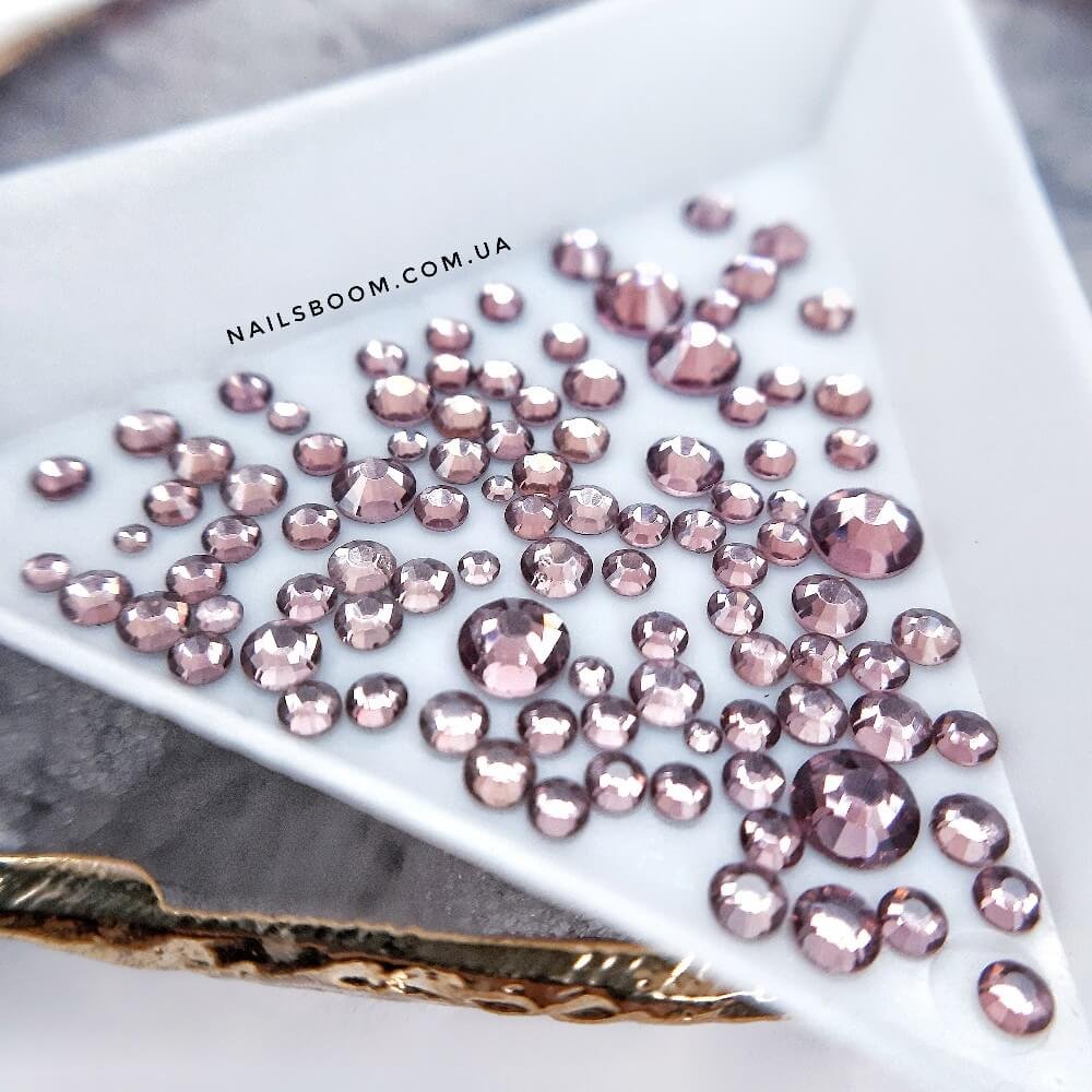 Камінці Light Pink ss3-ss16, 100 шт