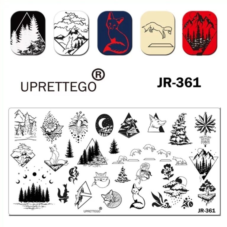 Пластина к Пластина для стемпінгу JR-361