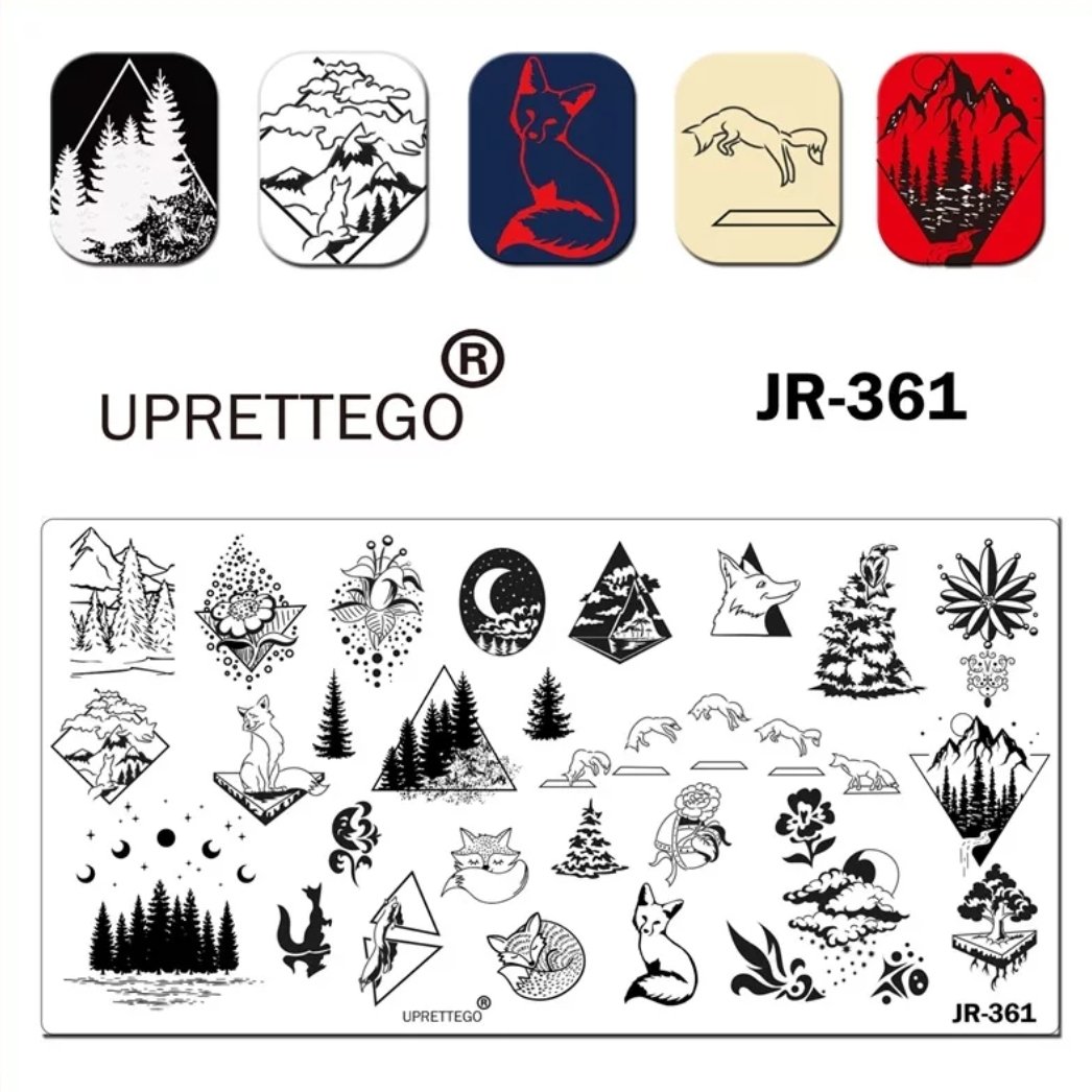 Пластина для стемпінгу JR-361