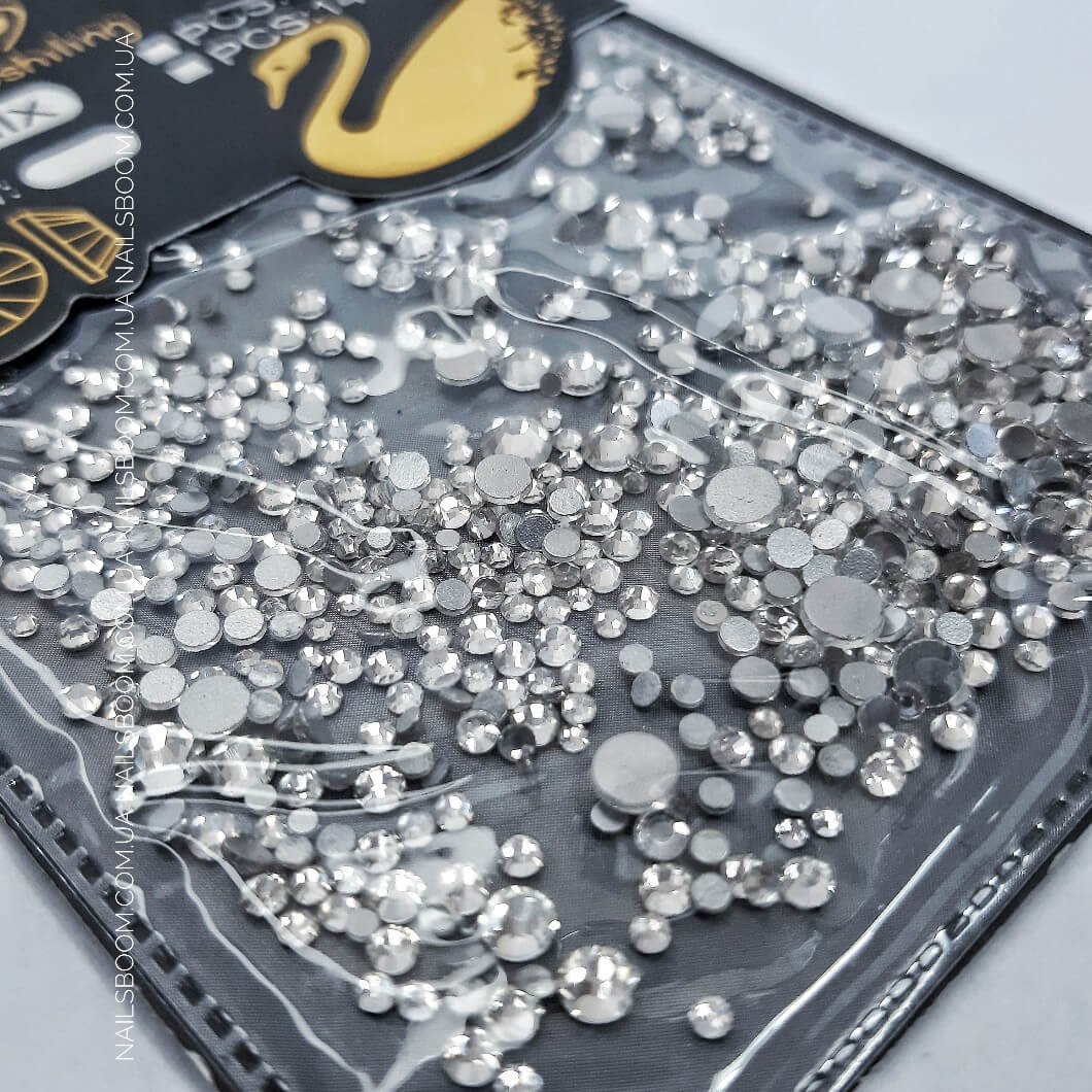 Камінці Crystal ss3-ss12, 720 шт