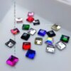 Камінці Mix Color квадратні 3×3 мм, 20 шт