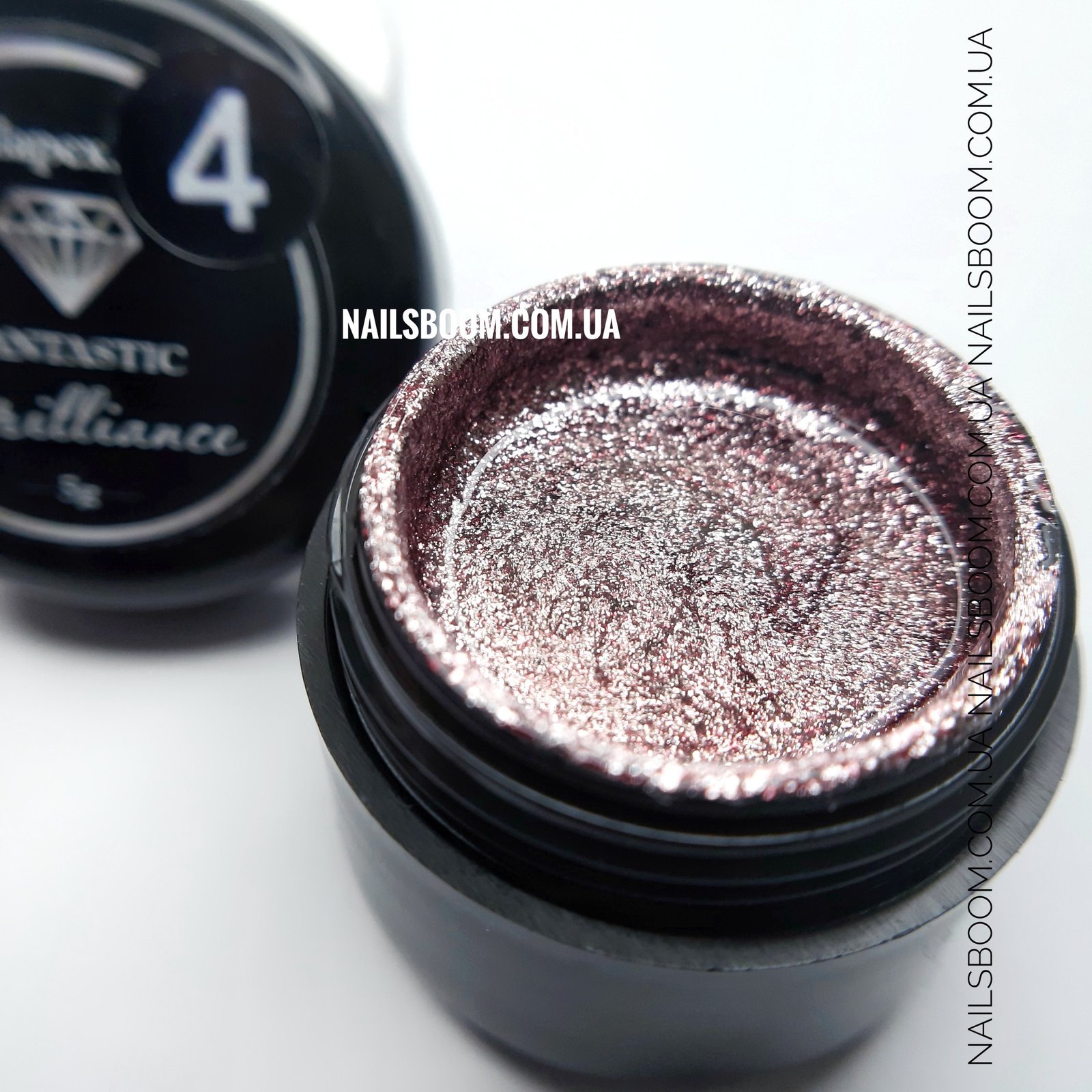 Гель-фарба Nail Apex Brilliance №04 (рожева), 5 мл