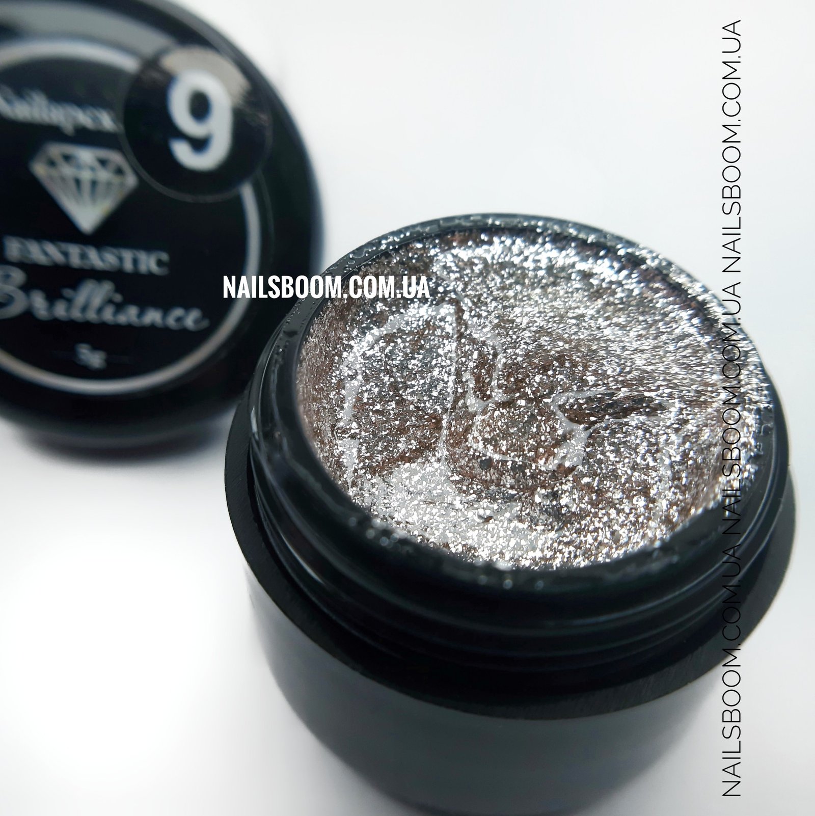 Гель-фарба Nail Apex Brilliance №09 (шампань), 5 мл