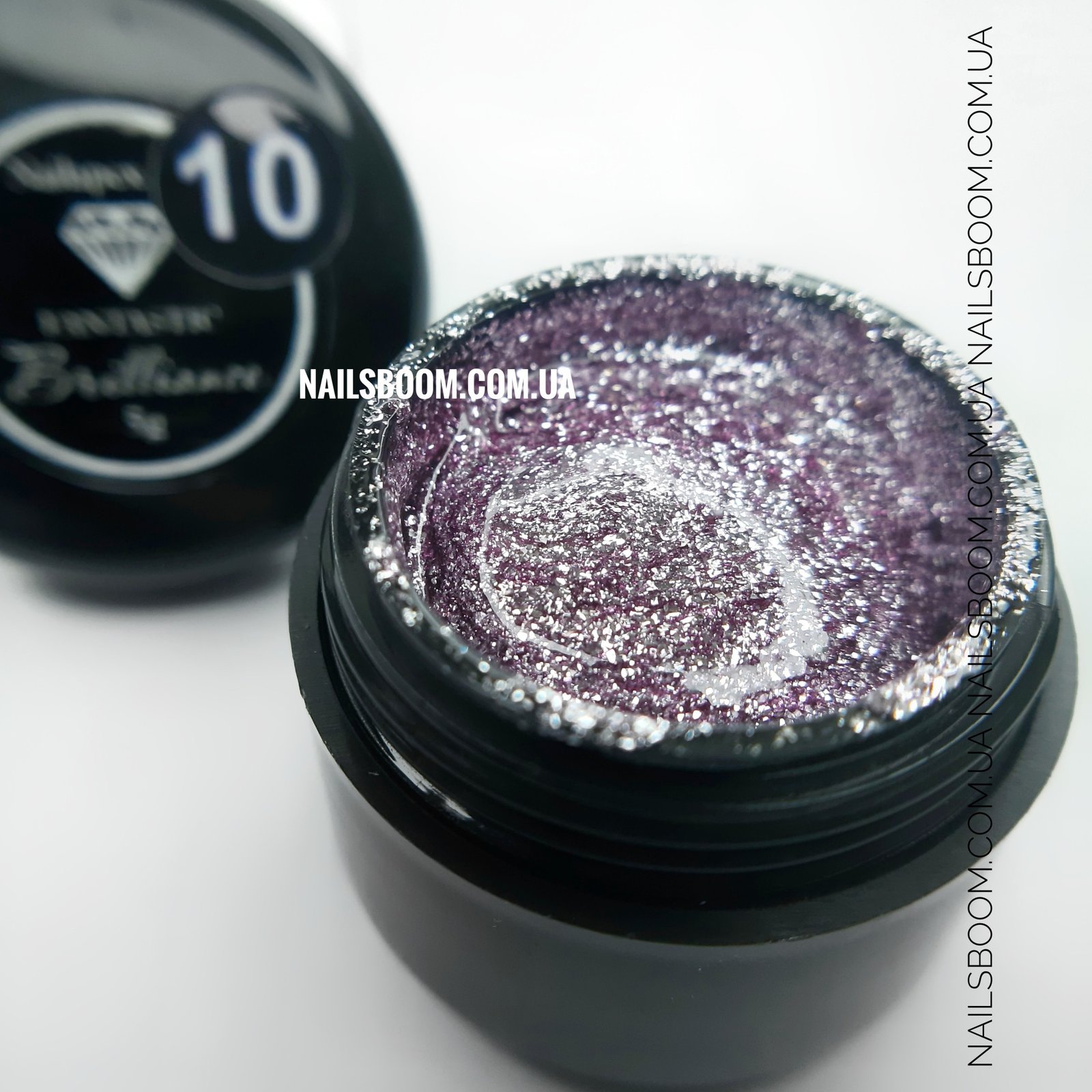 Гель-фарба Nail Apex Brilliance №10 (ніжний бузозк), 5 мл