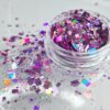 Декор квадратики MIX розовые Декор квадратики MIX розовые