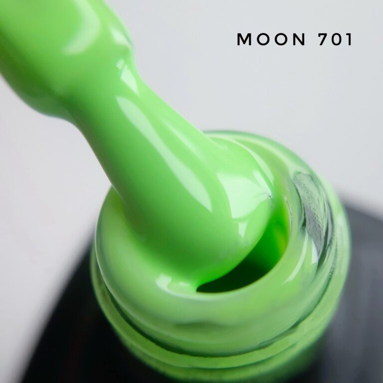 Гель-лак Moon Full Neon №701 (светло-салатовый), 8 мл