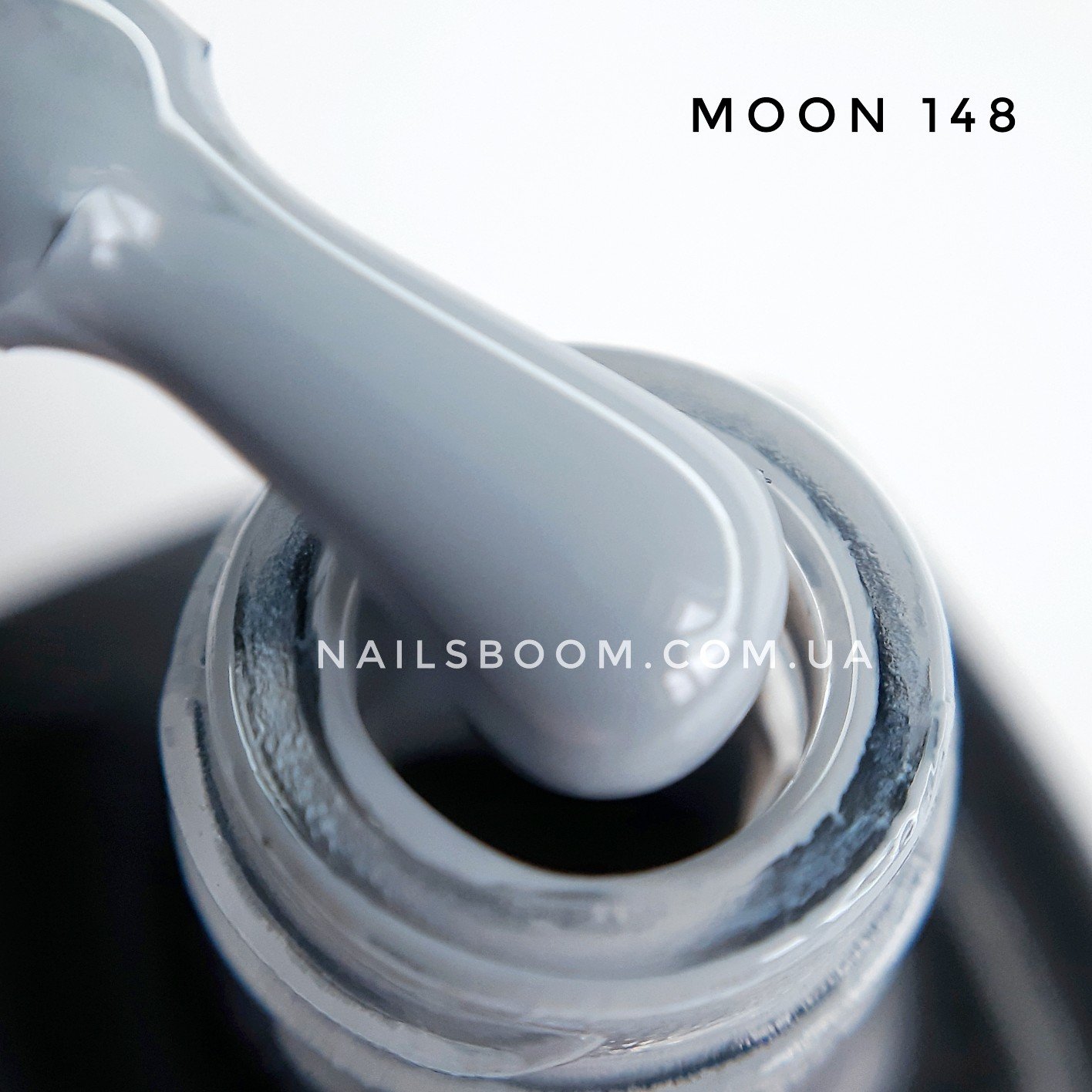 Гель-лак Moon Full №148 (голубая сталь), 8 мл