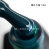 Гель-лак Moon Full №186 (темно-бирюзовый), 8 мл