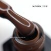 Гель-лак Moon Full №208 (молочный шоколад), 8 мл