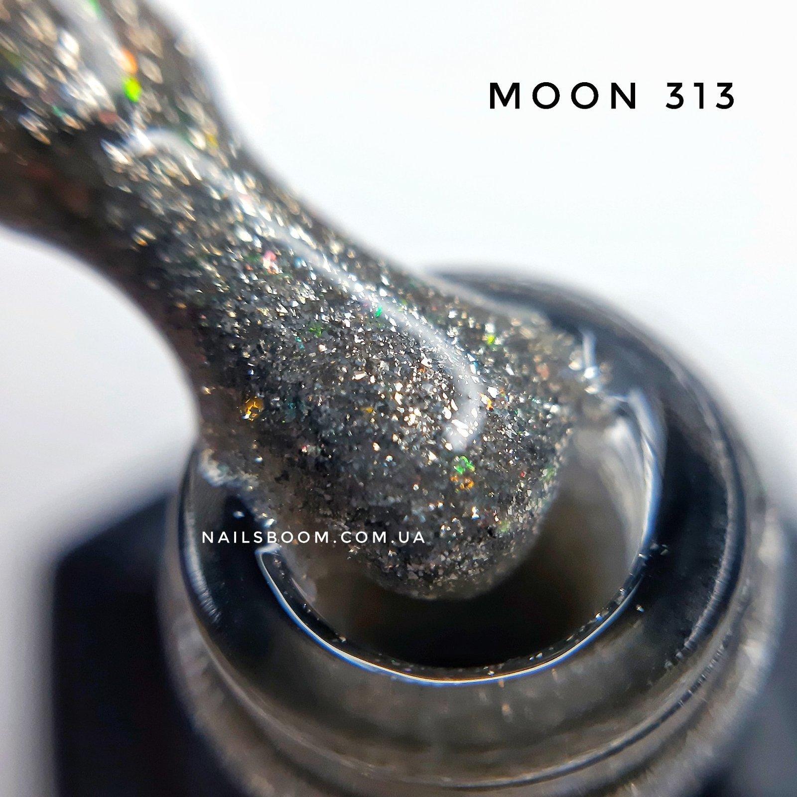 Гель-лак Moon Full №313 (белое золото), 8 мл
