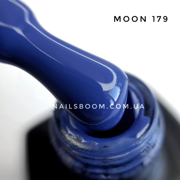 Гель-лак Moon Full №179 (васильковый), 8 мл