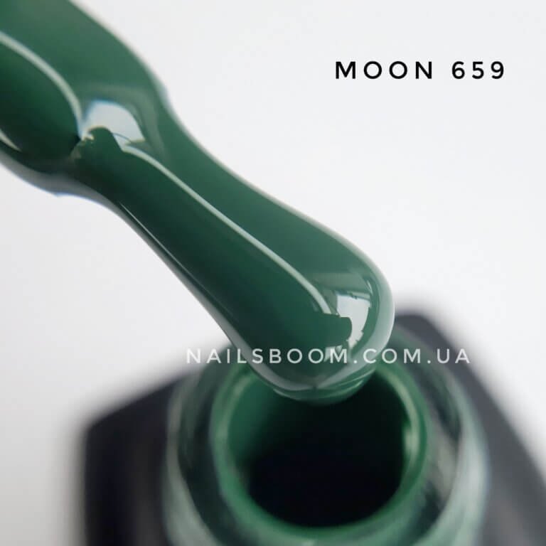 Гель-лак Moon Full №659 (зеленый хвойный), 8 мл