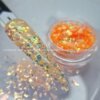 Блесточки битое стекло Rainbow 01