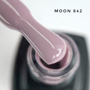 Гель-лак Moon Full №642 (бежево-лиловый), 8 мл