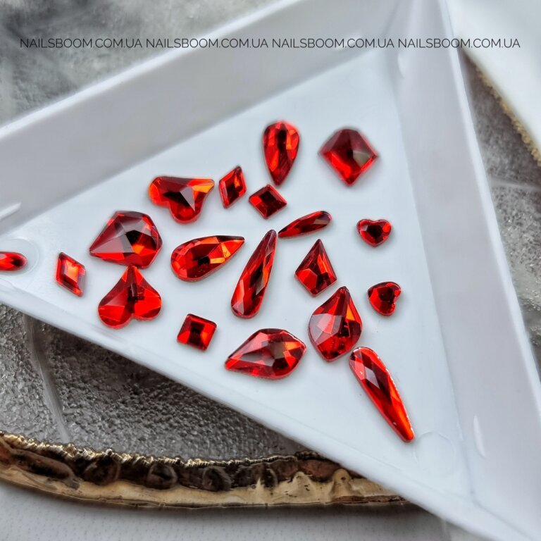 Камінці фігурні MIX Siam, 20 шт