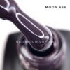 Гель-лак Moon Full №666 (димчаcтий баклажан), 8 мл