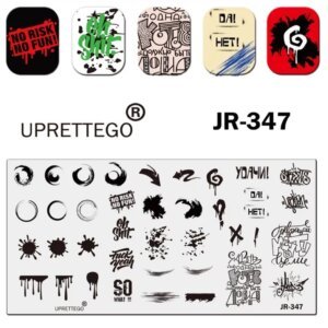 Пластина для стемпінгу JR-347
