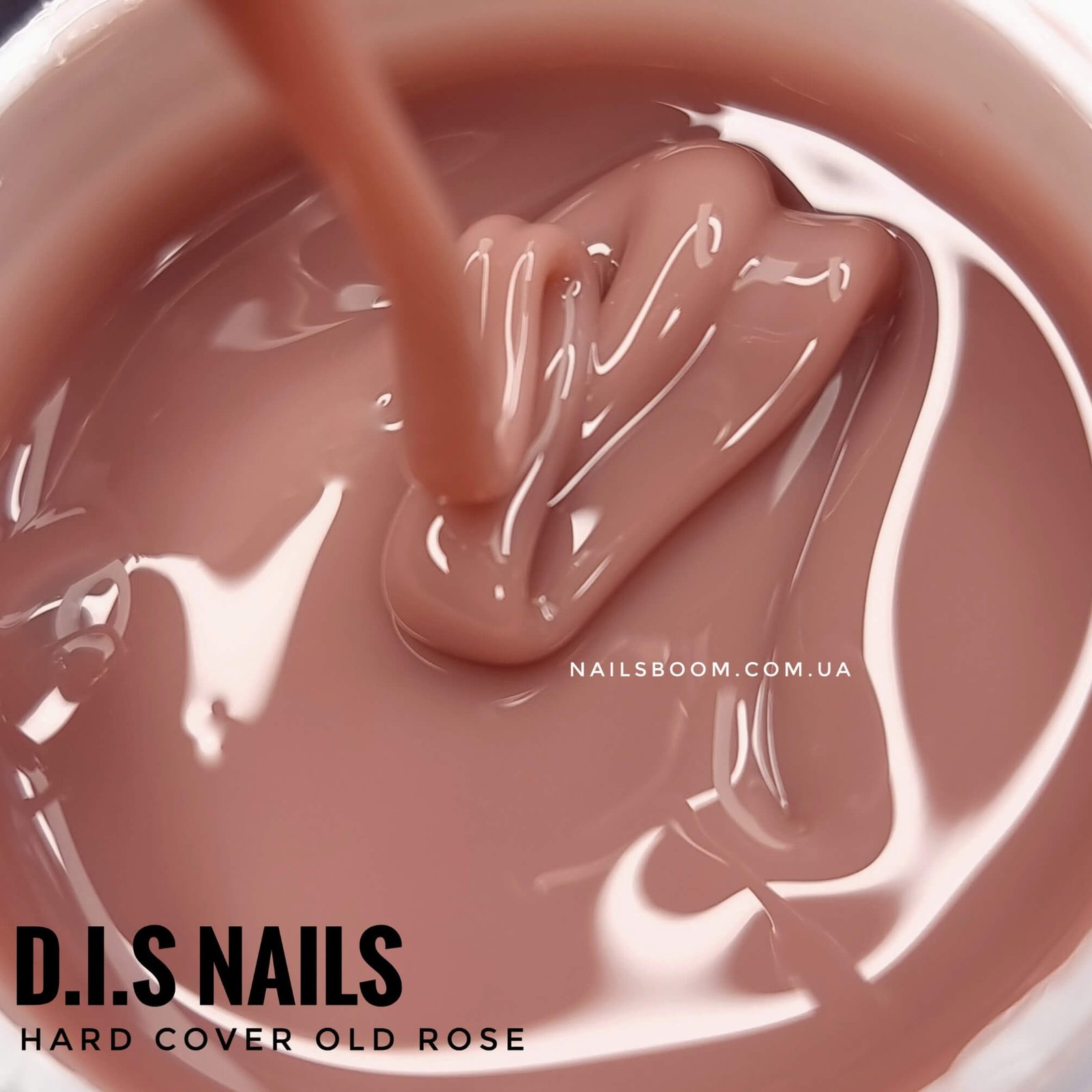 Камуфлюючий гель D.I.S nails Hard Cover Old Rose, 28 мл