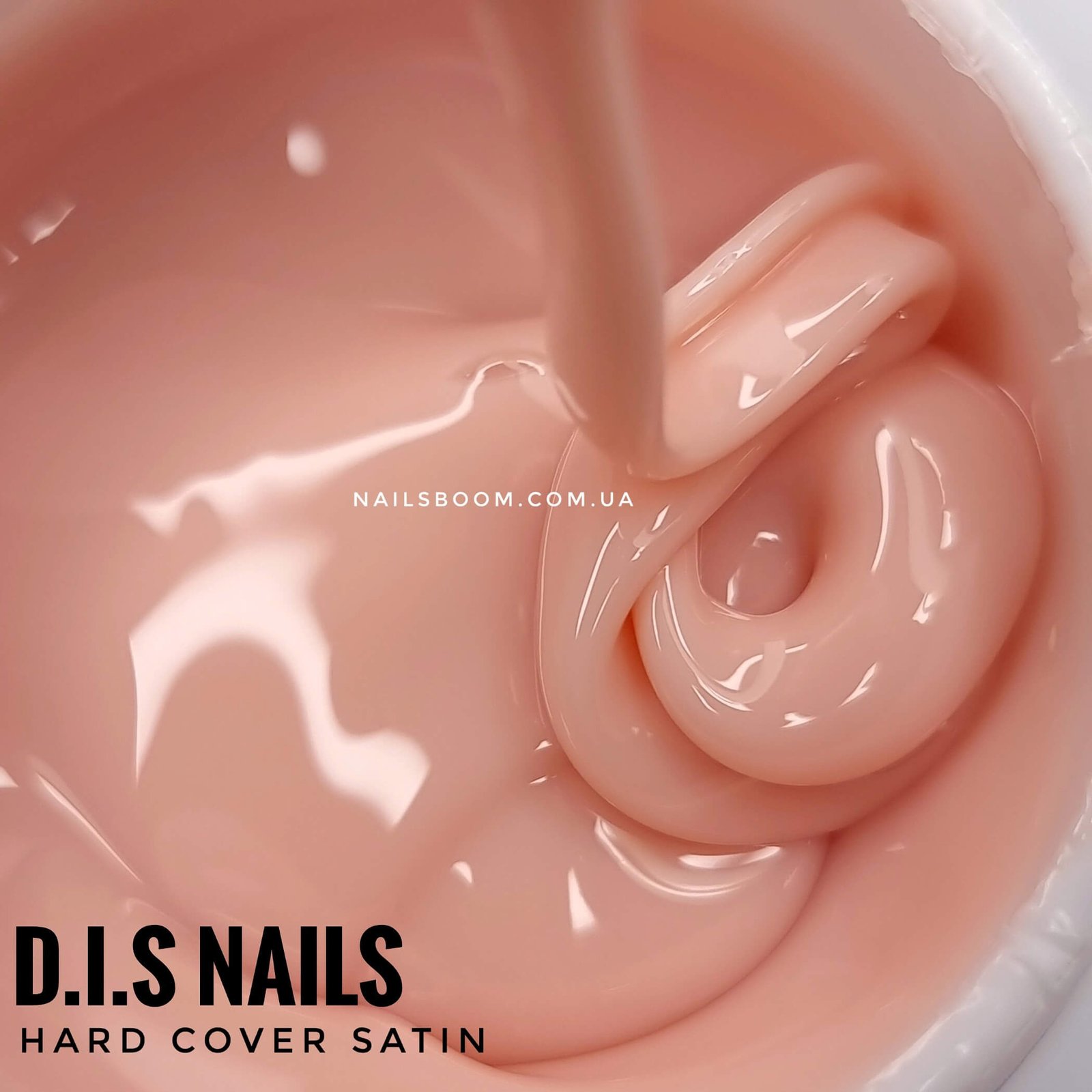 Камуфлюючий гель D.I.S nails Hard Cover Satin, 28 мл