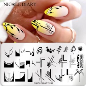 Пластина для стемпинга Nicole Diary 268