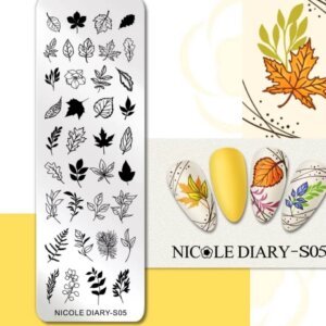 Пластина для стемпинга Nicole Diary S05