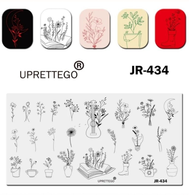 Пластина для стемпінгу JR-434