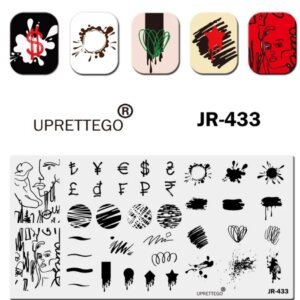 Пластина для стемпінгу JR-433
