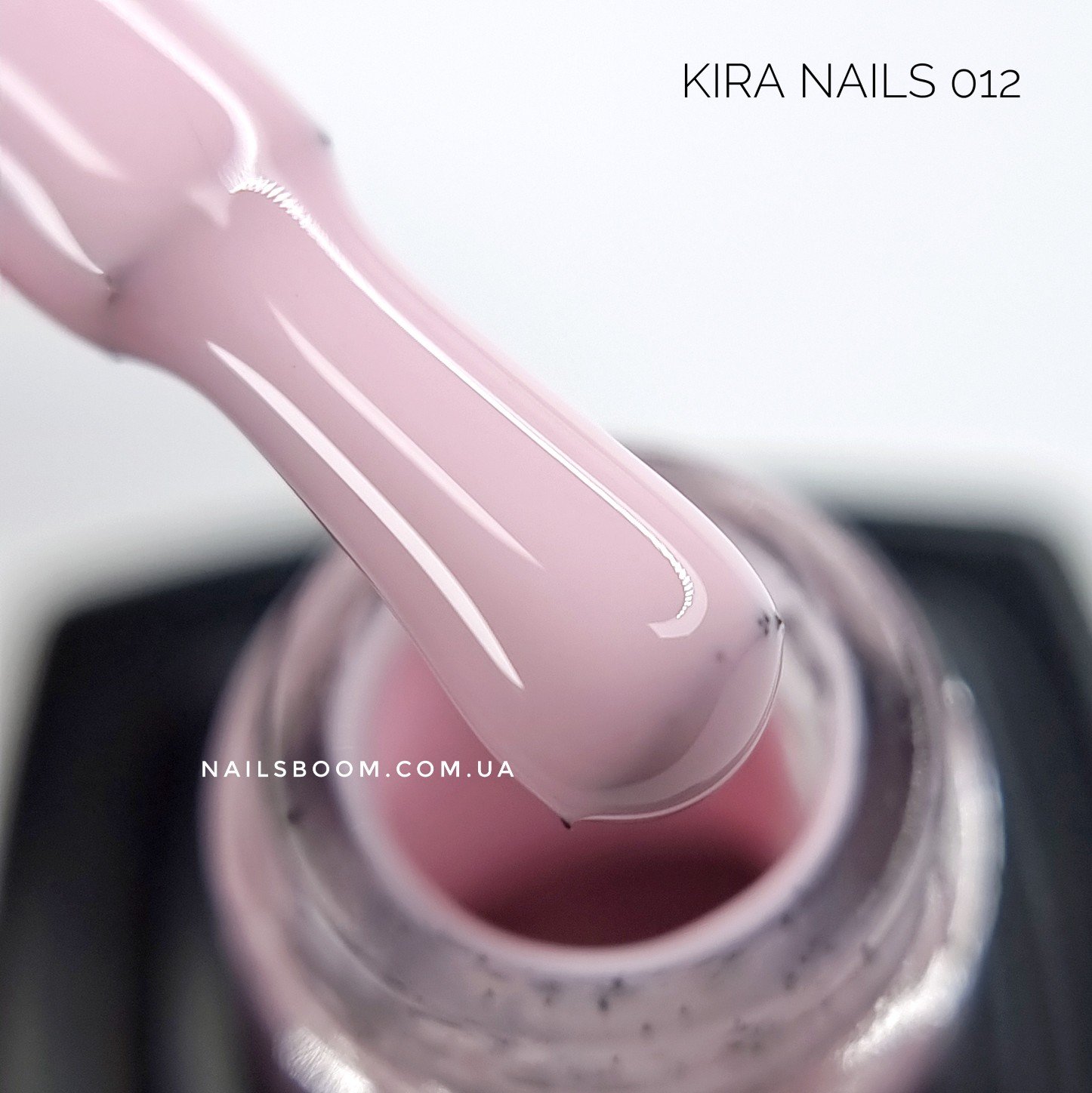 Гель-лак Kira Nails №012 (світлий ніжно-рожевий, емаль), 6 мл