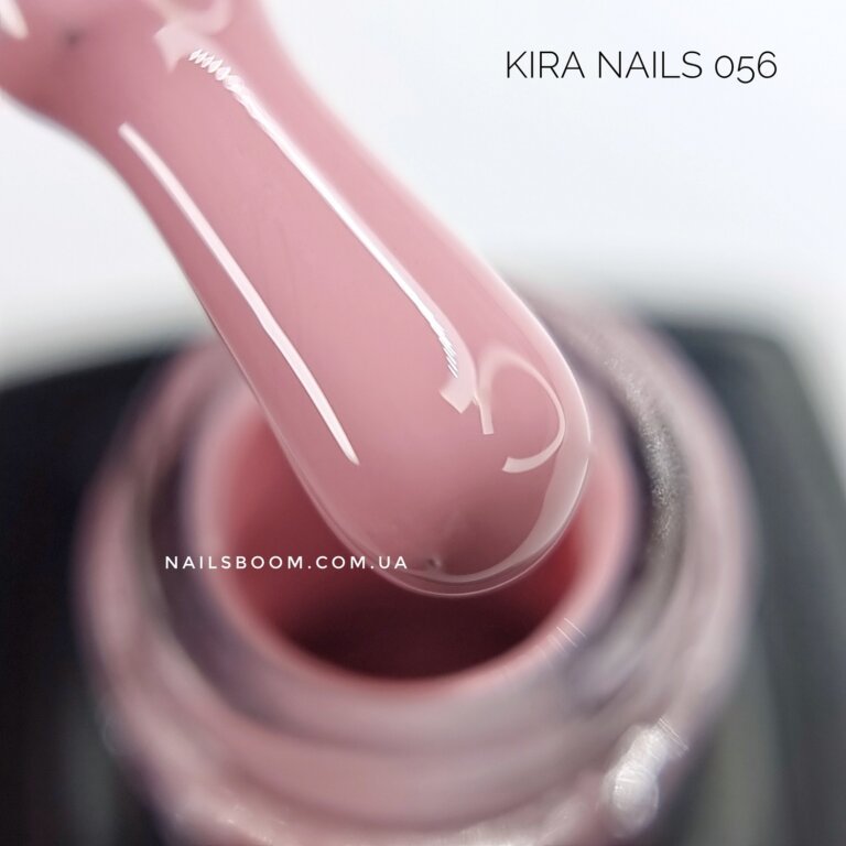 Гель-лак Kira Nails №056 (лілово-рожевий, емаль), 6 мл