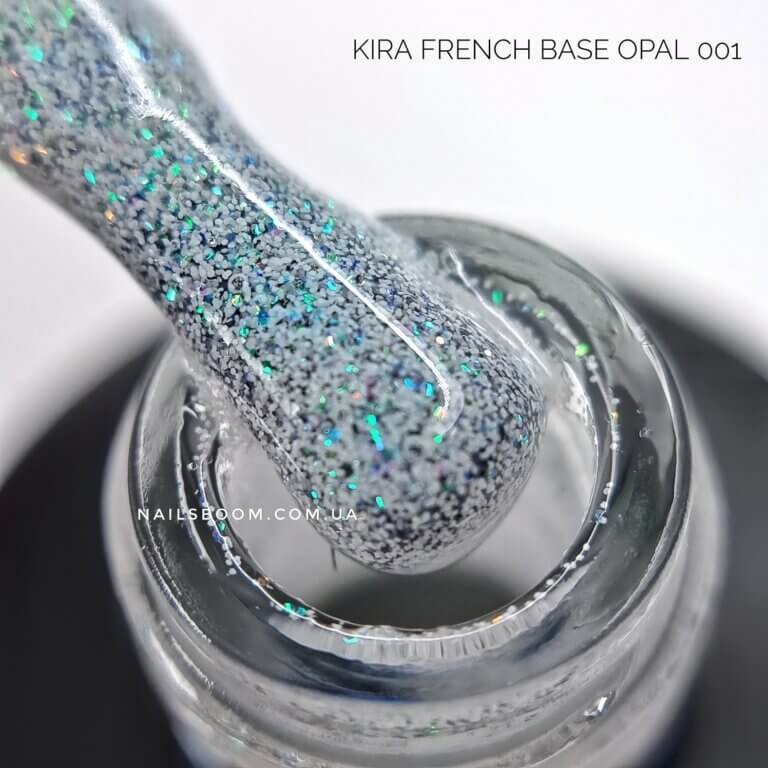 Камуфлююча база Kira Nails French Base Opal 001, 30 мл