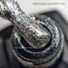 Гель-лак Kira Nails 24 Karat №001 (срібло з великою кількістю блискіток), 6 мл