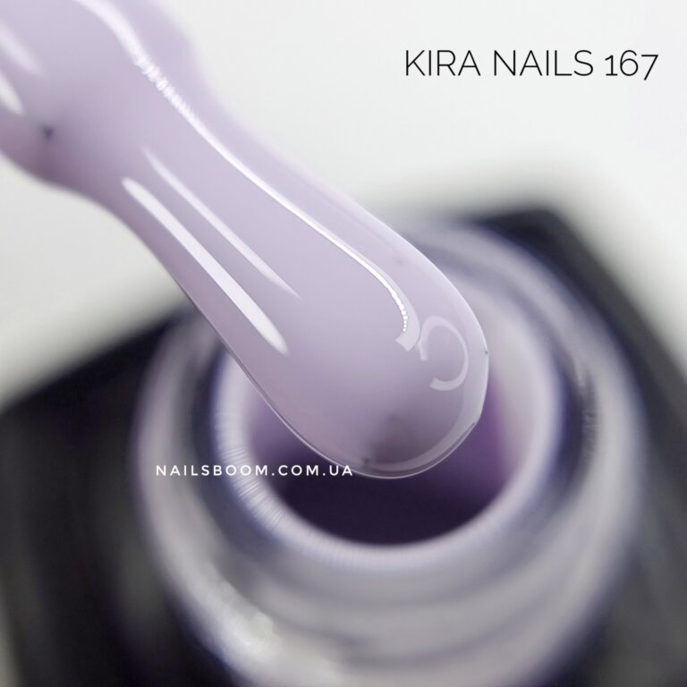 Гель-лак Kira Nails №167 (лавандова ніжність, емаль), 6 мл